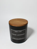 Cedar Lavender 21 oz scented candle