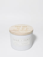 Sand + Paws Lemon & Red Currant 12 oz scented candle