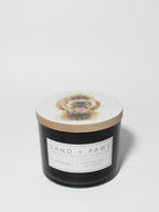 Sand + Paws Teakwood 12 oz scented candle