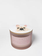 Sand + Paws Vanilla Sandalwood 12 oz scented candle