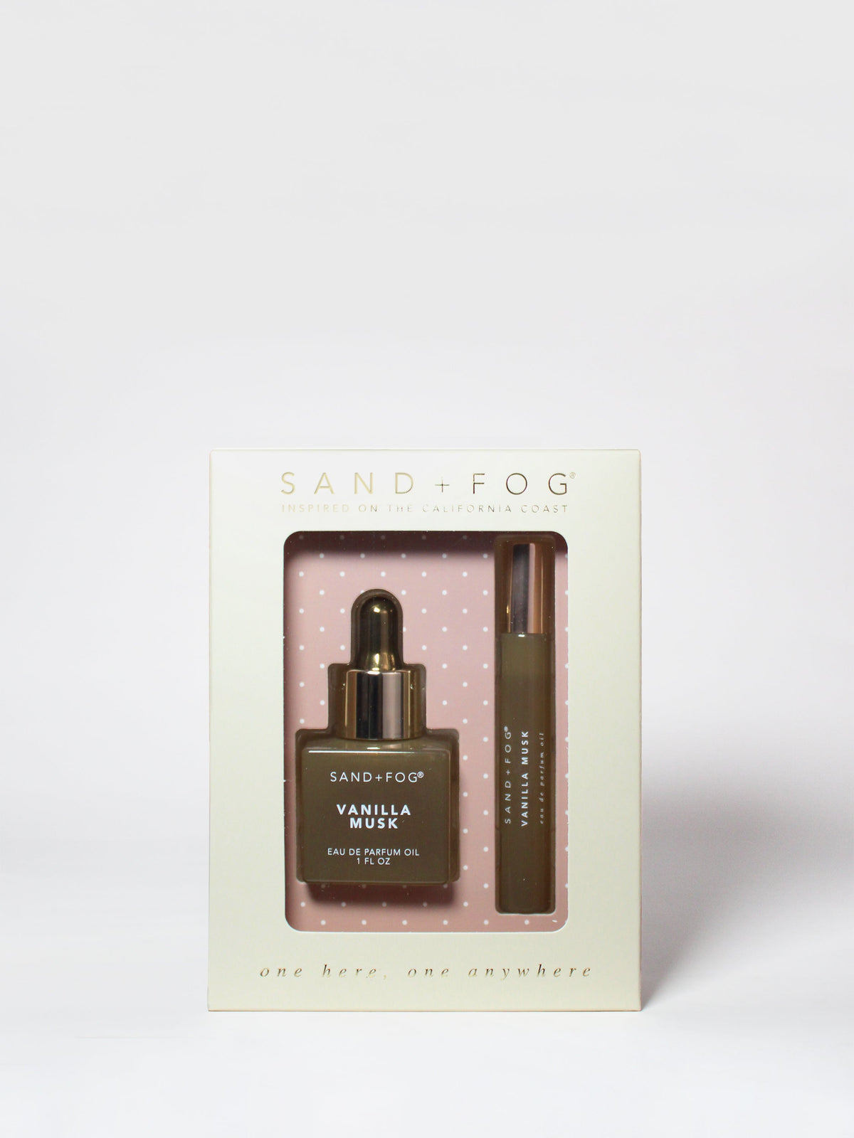 Perfume Oil Rollerball and Perfume Dropper Set - Vanilla Musk