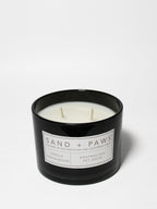 Sand + Paws Vanilla Sandalwood 12 oz scented candle