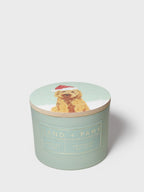Sand + Paws Winter Pine 12oz scented candle