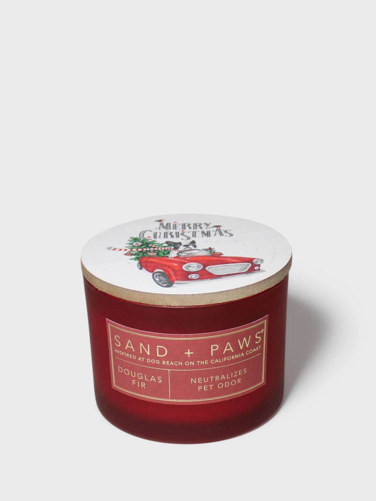 Sand + Paws Douglas Fir 12 oz scented candle