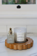 Violet Sandalwood 10 oz scented candle