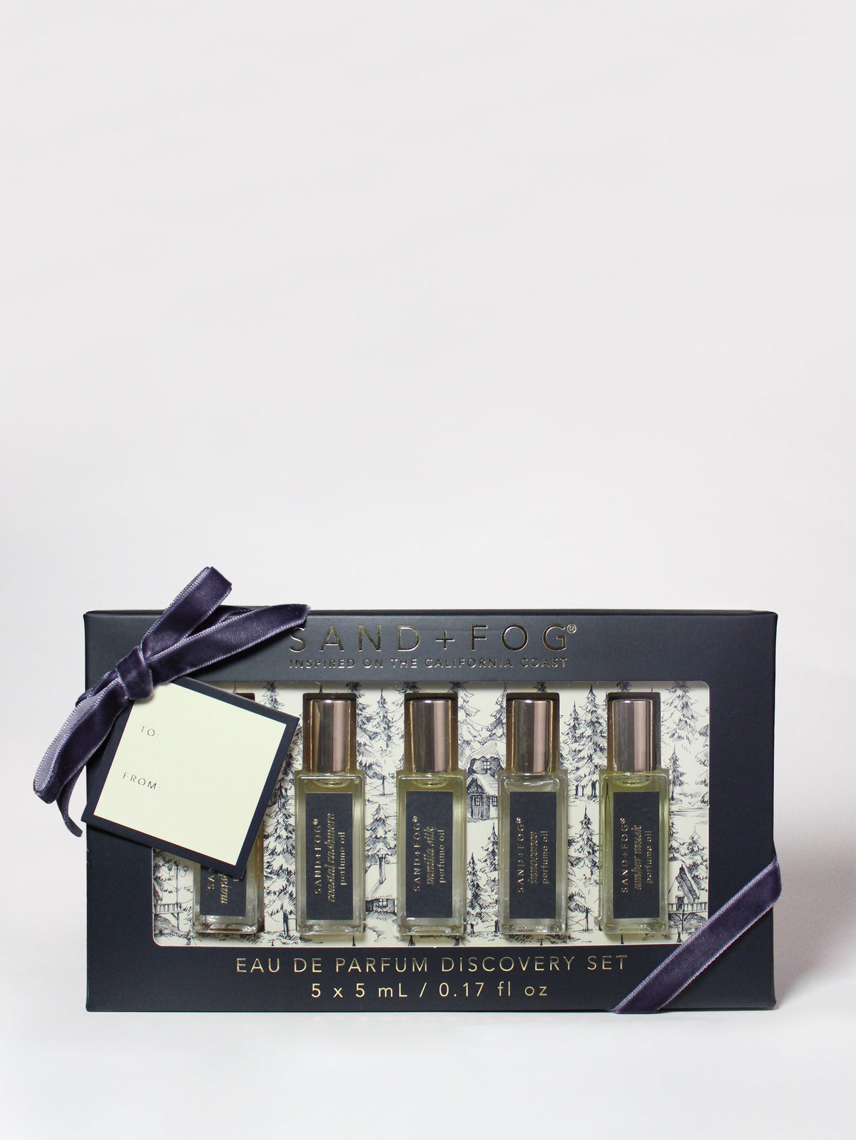 Exploratory Perfume Oil Rollerball Set - Large Navy Discovery Collection