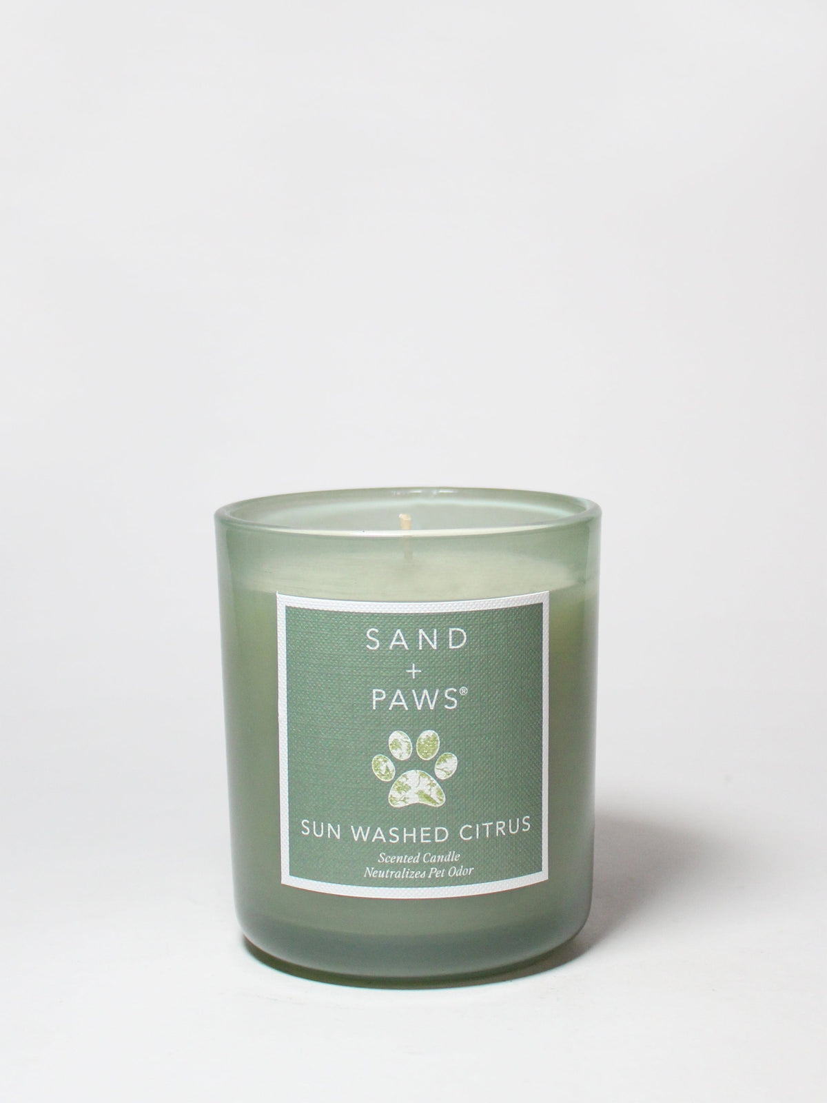 Sand + Paws Sun Washed Citrus 10 oz scented candle
