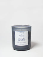 Sand + Paws Sea & Smoke 10 oz scented candle