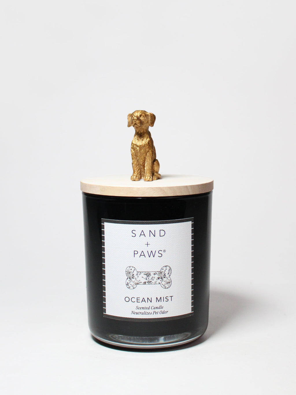 Sand + Paws Ocean Mist 10 oz scented candle