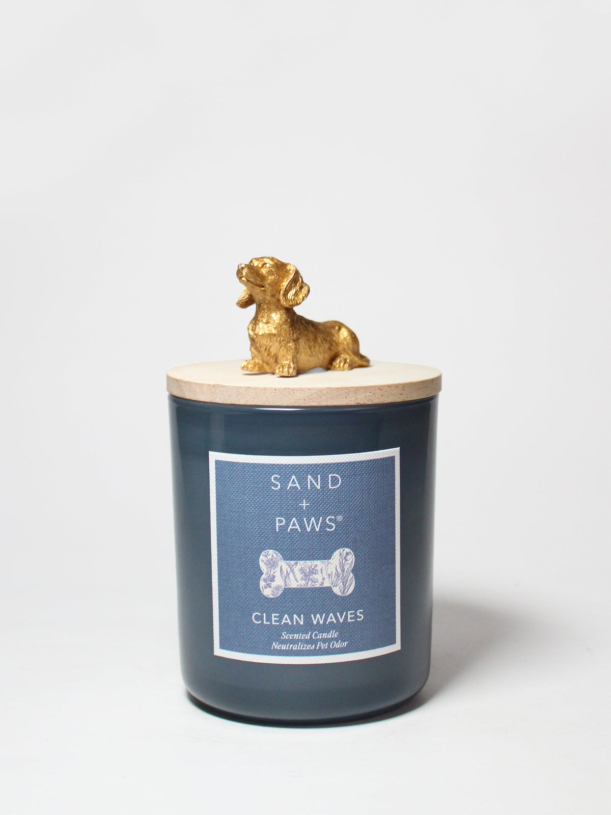Sand + Paws Clean Waves 10 oz scented candle