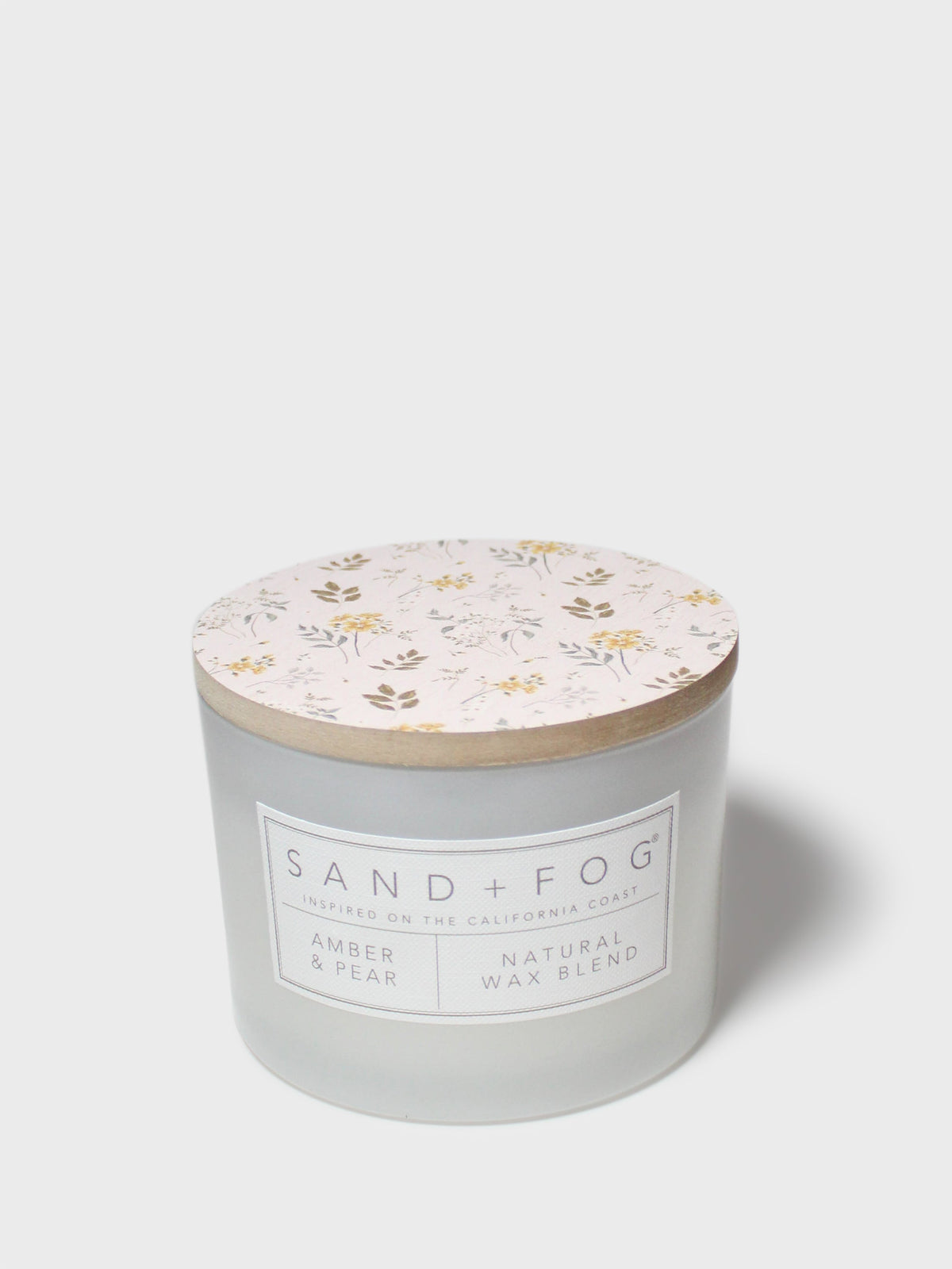 Amber & Pear 12 oz scented candle