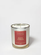 White Cypress 10 oz scented candle