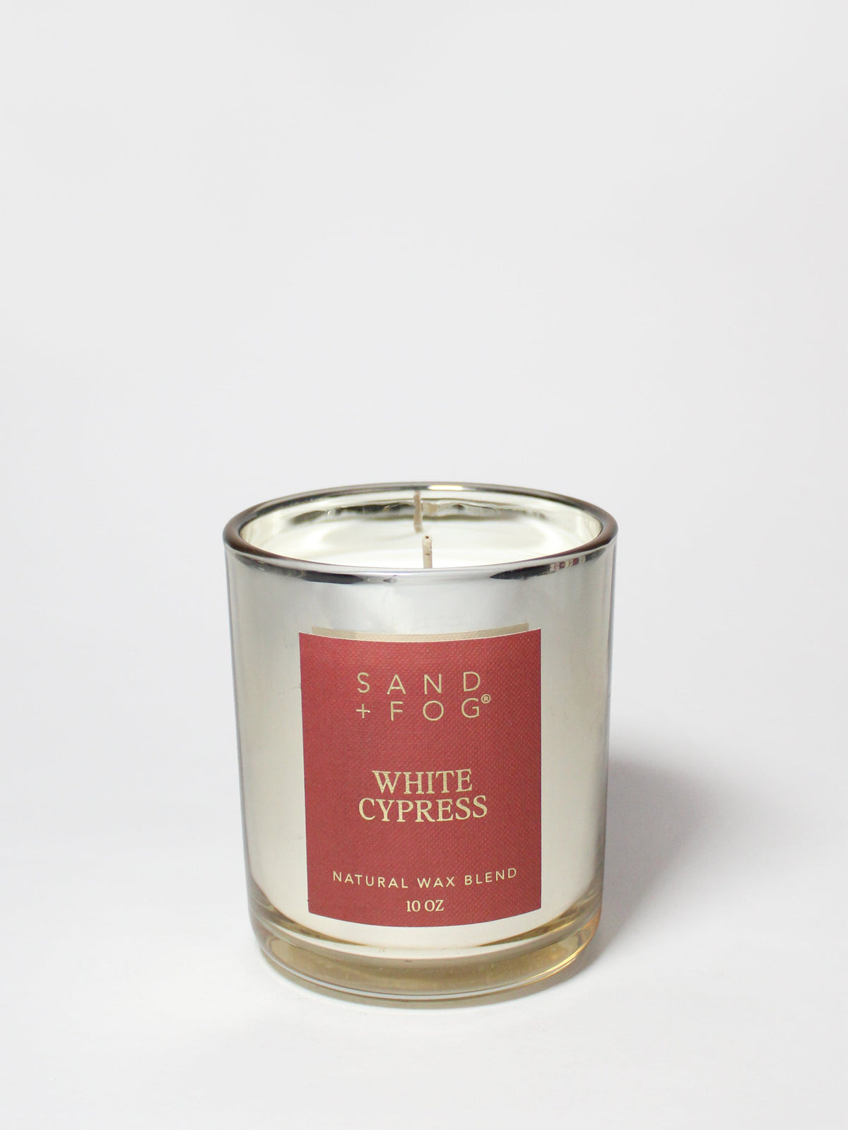 White Cypress 10 oz scented candle