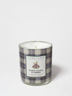 Warm Cocoa & Amber 10 oz scented candle
