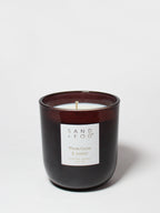 Warm Cocoa & Amber 10.5 oz scented candle
